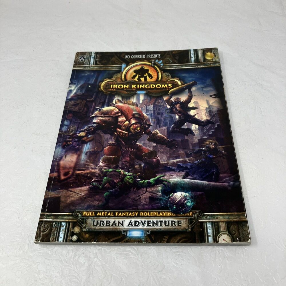 Iron Kingdoms Full Metal Fantasy Roleplaying Game Urban Adventure